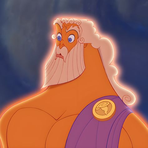 From animated Disney film, “Hercules” (1997). Disney Zeus, Hercules 1997, Disney Film, Disney Films, Hercules, Film, Disney, Funny, Quick Saves