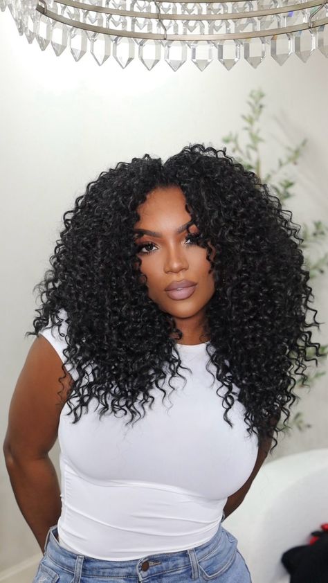 Styling Hair Extensions, Curly Hair Sew In, Curly Hair Weave, Marley Braids, Brazilian Hair Extensions, Curly Crochet Hair Styles, Curly Weave Hairstyles, Curly Weaves, Braids Styles