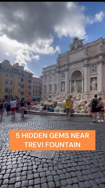 Live Virtual Guide | Rome on Instagram: "⤵️Want to discover more of Rome with us? Comment below with the words SECRET ROME and we’ll tell you how! 😉 (By the way, we take you to almost all these hidden gems during our Underground Trevi fountain tour 😉) #rome #hiddengems #rometours #whatitalyis #iloverome #trevifountain" The Trevi Fountain, Destinations Travel, Fun Places To Go, Trevi Fountain, Voyage Europe, Travel Locations, Destination Voyage, Dream Travel Destinations, Rome Travel