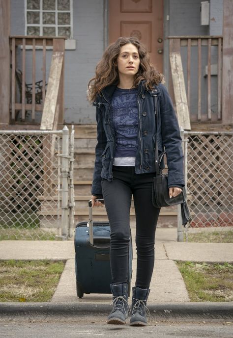 How Does Fiona Leave Shameless? | POPSUGAR Entertainment Fiona Gallagher, Shameless Characters, Shameless Tv Show, Emmy Rossum, The Hollywood Reporter, Serie Tv, Movies Showing, Movies And Tv Shows, Favorite Tv Shows