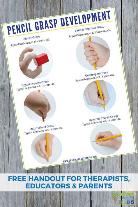 Pencil Grasp Development, Pencil Grasp, Occupational Therapy Activities, Pediatric Occupational Therapy, Pre Writing Activities, Preschool Fine Motor, Preschool Writing, Fine Motor Skills Activities, Motor Skills Activities