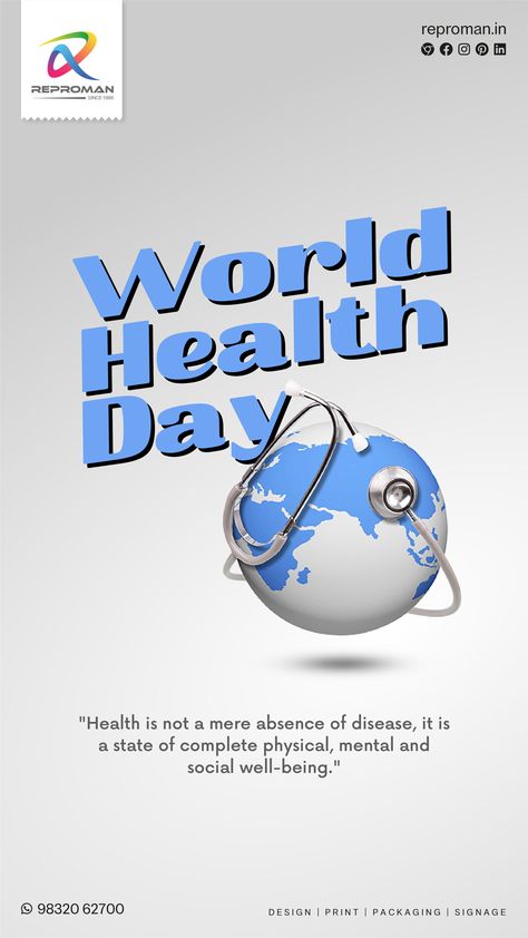 "Health is not a mere absence of disease, it is a state of complete physical, mental and social well-being." #health #healthiswealth #healthandwellness #health #healthcare #healthylife #healthy #Siliguri #siliguri #siliguridiaries #WorldHealthDay #worldhealthday #WorldHealthDay2022 #printer #printers #printing #printingservices #printing #printingpress #printingservice #printingbusiness #printingsolutions Apple Macintosh, Signage Display, Social Well Being, Rights And Responsibilities, World Health Day, Commercial Printing, Windows System, Health Day, Printing Press