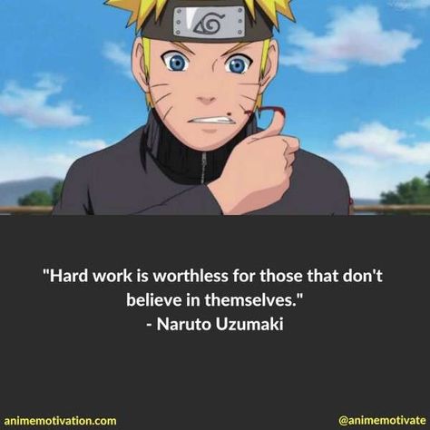 52 Anime Quotes About Working Hard That Will Change Your Perspective 20 Quotes About Working Hard, Naruto Quotes, Anime Rules, Anime D, Yearbook Quotes, Manga Quotes, Senior Quotes, Anime Quotes Inspirational, Naruto Cute