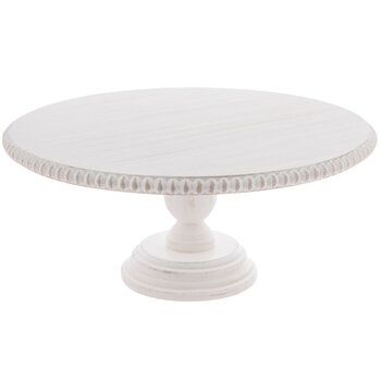 Wedding - Floral & Wedding | Hobby Lobby Tiered Wedding Cake Stands, Beaded Cake Stand, Beaded Cake, Elegant Cake Stands, Cake Stand Decor, Wood Cake Stand, Wedding Cake Stand, Cake And Cupcake Stand, Banquet Table