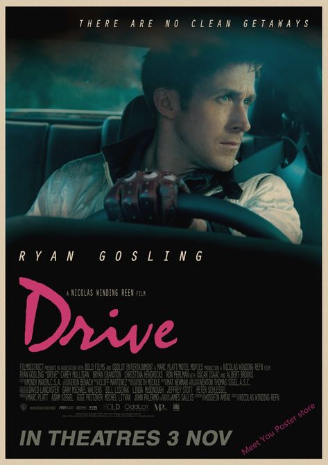 Drive Movie Poster, Ryan Gosling Drive, Ryan Gosling Movies, Drive 2011, Drive Poster, Tv Series Online, Movie Prints, Famous Movies, Netflix Streaming