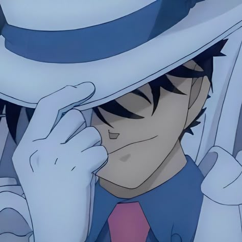 Kaito Kid Pfp, Kaito Kid Icon, Kaitou Kid, Kaito Kuroba, Kuroba Kaito, Kid Detectives, Phantom Thief, Magic Kaito 1412, Detective Conan Wallpapers