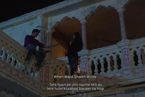 Zoi | Wajid Shaikh and his aesthetic beautiful poems for her | Instagram