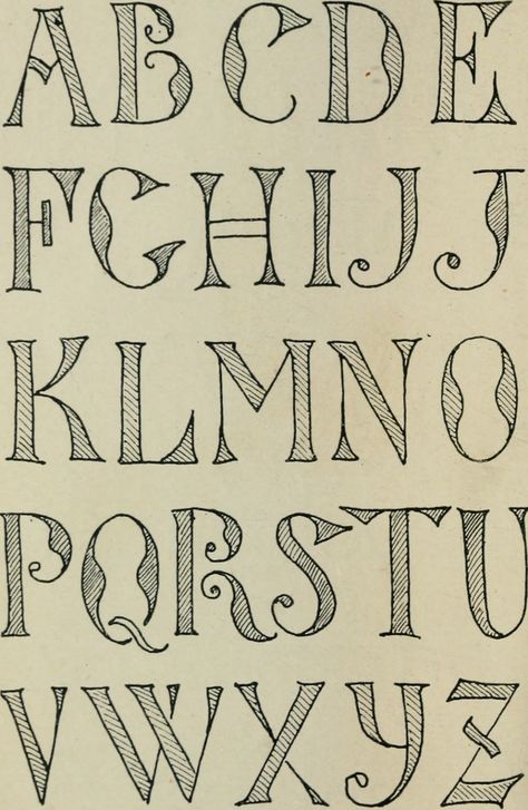 Image from page 145 of "Alphabets old and new, for the use… | Flickr Letras Cool, Writing Fonts, Alfabet Letters, Hand Lettering Fonts, Hand Lettering Alphabet, Lettering Alphabet Fonts, Fancy Fonts, Creative Lettering, Lettering Styles