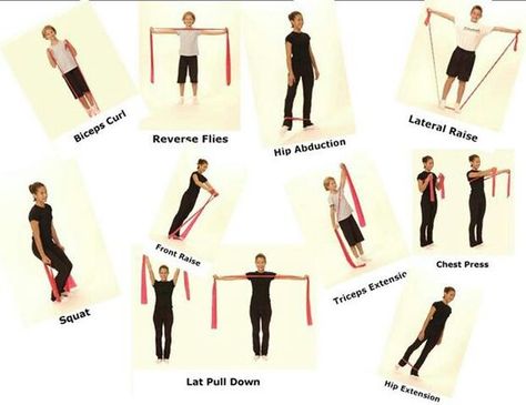 Theraband exercises: Theraband Exercises For Seniors, Theraband Exercises Occupational Therapy, Geriatric Occupational Therapy, Theraband Exercises, Hand Therapy, Resistance Band Exercises, Bones And Muscles, Senior Fitness, Resistance Bands