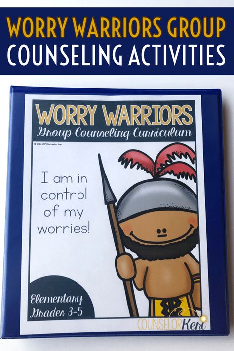 Worry Activities, Counseling Classroom, Counselor Keri, Therapy Space, Group Counseling Activities, Elementary School Counselor, School Counseling Lessons, Individual Counseling, Group Counseling