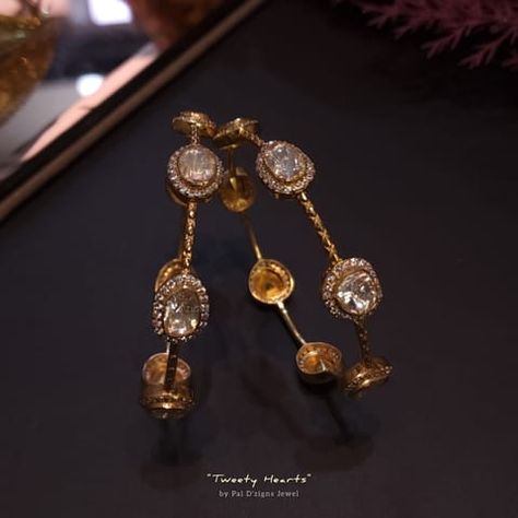 #silvermoissanitejewelry #semipreciousjewellery #polkijewellery #weddingjewellery #bridaljewellery #moissanitepolki #statementjewellery #antiquejewellery #indianjewelry #moissanitepolkijewellery #indianweddingjewellery #bridejewelry #paldzigns #stunningjewelry #polkijewelry #polkibracelet #polkibangles #weddingjewelry #polkijewelry #jadaubangles #jadaujewellery #jadaujewelry #statementbracelet #statementjewelry #indianbridaljewelry #indianbridaljewelleryonline #polkibangles Polki Bangles Kundan, Polki Bangles Uncut Diamond, Uncut Bangles, Victorian Polki Jewellery, Bangles For Wedding, Polki Bangles, Gold Jewelry Prom, Wedding Jewellery Designs, Gold Bangle Set