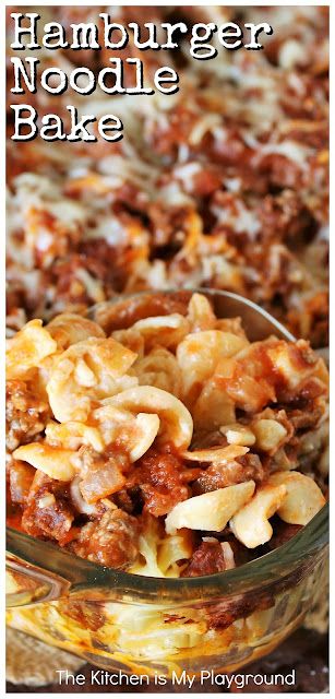 Ground Beef And Noodles, Noddle Recipes, Ground Beef Noodles, Hamburger Casseroles, Meals Pasta, Supper Meals, Pasta Casseroles, How To Cook Hamburgers, Casseroles Recipes