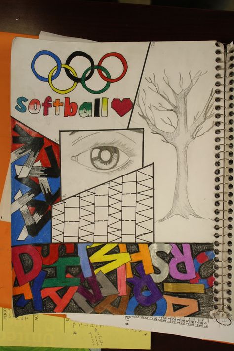 Great sketchbook idea from Dali's Mustache blog School Sketchbook, Architecture Sketching, Assignment Ideas, Sketchbook Assignments, Art Sub Plans, School Art Activities, 8th Grade Art, Middle School Art Projects, Art Lessons Middle School