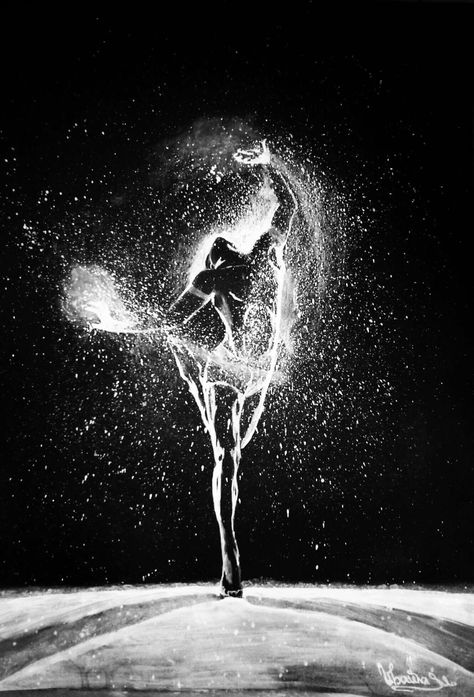 Dance Artwork, Let It Bee, Dancer Photography, Dance Photography Poses, Dance Images, Black Paper Drawing, Ballerina Art, Dance Photos, Dance Art