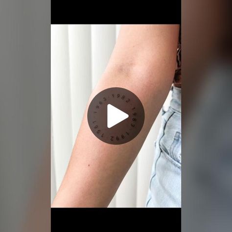 Family birthyear tattoo 🫶🏼 #foryoupage #tattooideas #rydelreibtattoo... | family birth year tattoo | TikTok Birthyear Tattoo, Birth Year Tattoo, Tattoo Tiktok, Year Tattoo, Birth Year, Tattoos