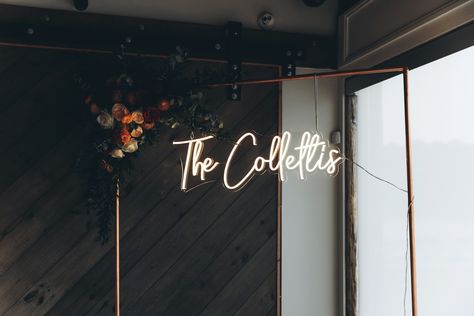 Fall Wedding Sweetheart Table Neon Sign Backdrop Neon Wedding Sign Backdrop Sweetheart Table, Fall Wedding Sweetheart Table, Coffee Bar Shop, Neon Signs For Bedroom, Sweetheart Table Backdrop, Office Coffee Bar, Signs For Bedroom, Neon Lights Bedroom, Sweetheart Table Wedding