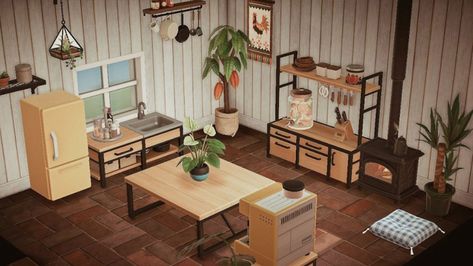 Best Animal Crossing New Horizons Kitchens Animal Crossing 3ds, Teal Kitchen, Animal Crossing Guide, Animal Crossing Villagers, Karten Design, Architecture Model Making, New Animal Crossing, Animal Crossing Game, Favorite Animal