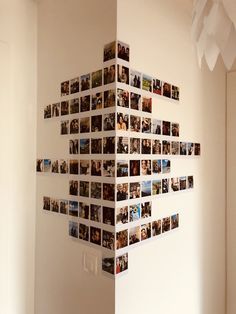 College Photo Wall Pictures, Instax Photos Ideas Room Decor, Photowall Ideas, Teenage Room Decor, Diy Room Decor For Teens, Design House Interior, Interior Design House, Home Office Inspiration, Cute Room