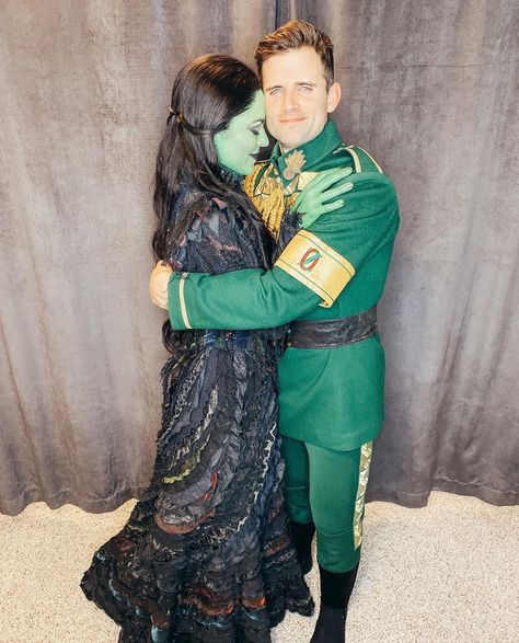 Fiyero And Elphaba, Fiyero Wicked, Elphaba Thropp, Wicked Broadway, Wicked The Musical, Future Costume, Elphaba And Glinda, Happy Happy Birthday, Wicked Witch Of The West