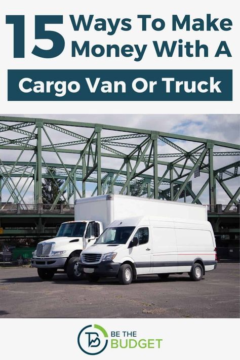 These days, there are all sorts of ways to make money with a cargo van or truck. In fact we've compiled 15 of the best money-making ideas for people with a cargo van. Box Truck Business Ideas, Cargo Van Business Ideas, Cargo Van Business, Van Business Ideas, Truck Business Ideas, Box Truck Business, Courier Service Business, Truck Conversion, Pressure Washing Business