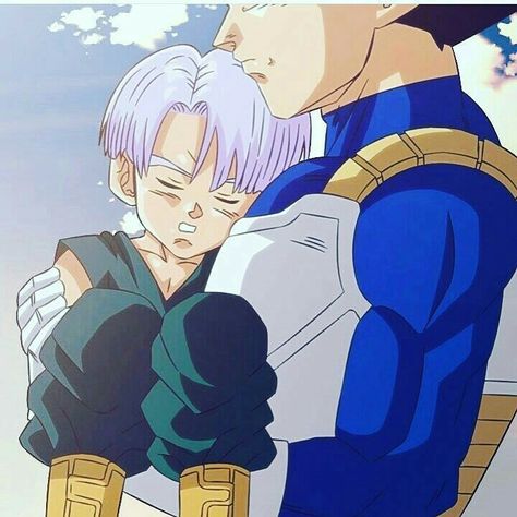 Vegeta carrying Trunks. Such a good dad Vegeta Y Trunks, Vegeta And Trunks, Goten Y Trunks, Vegeta And Bulma, I Will Protect You, Dragon Balls, Dragon Ball Super Manga, Dragon Ball Wallpapers, Dragon Ball Goku