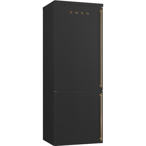 Free standing refrigerator FA8005LAO5 Smeg Smeg Refrigerator, Smeg Fridge, Vegetable Drawer, Colonial Design, Socket Holder, Door Shelves, Cabinet Ideas, Recessed Ceiling, Refrigerator Freezer