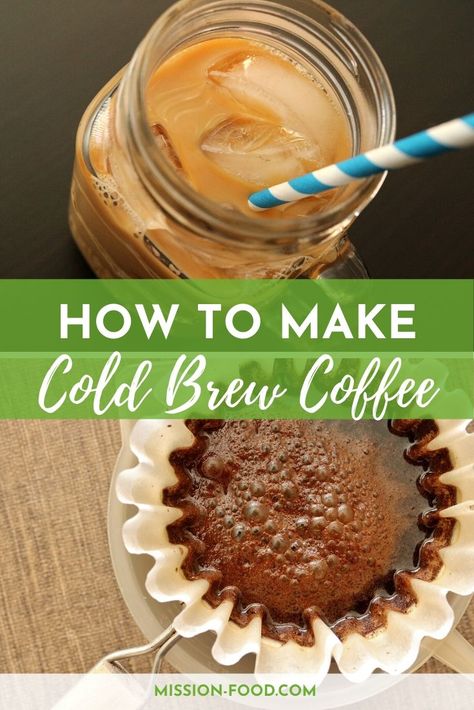 Making homemade Cold Brew Iced Coffee is extremely easy! It's also way cheaper than buying it at Starbucks, Dunkin', or your local coffee house. In less than a day you can easily make a pitcher of the cold brew coffee you're craving. #DIY #coldbrew #easy #homemade #moneysaving #summer Cold Brew Iced Coffee Recipe, Cold Brew Coffee Ratio, Diy Cold Brew Coffee, Homemade Cold Brew Coffee, Homemade Starbucks, Brew Iced Coffee, Dunkin Coffee, Make Cold Brew, Homemade Iced Coffee