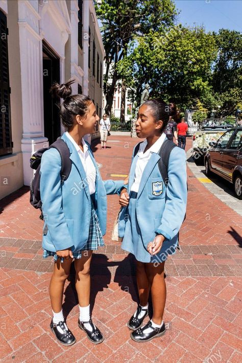 South Africa City, Africa City, Private School Uniforms, High School Uniform, School Uniform Fashion, Friends Black, Africa Do Sul, Board Quotes, Cute Friend Photos