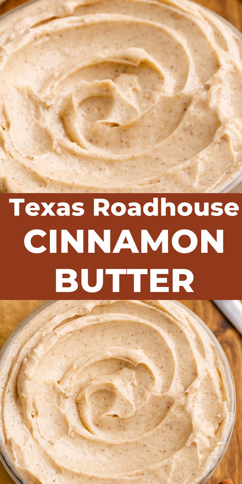 cinnamon butter on a rustic table whipped in a glass jar Copycat Cinnamon Butter Texas Roadhouse, Butter From Texas Roadhouse, Texas Road House Butter Cinnamon, Homemade Texas Roadhouse Butter, Maple Cinnamon Butter, Apple Cinnamon Butter, Texas Road House Cinnamon Butter, Texas Roadhouse Honey Butter, Copycat Texas Roadhouse Butter