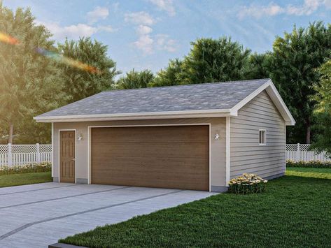 24x24 Garage Plans, Garage Door Sizes, 2 Car Garage Plans, Garage Plans Detached, Covered Parking, Gazebo On Deck, Pool Deck Plans, Overhead Garage Door, Gazebo Plans