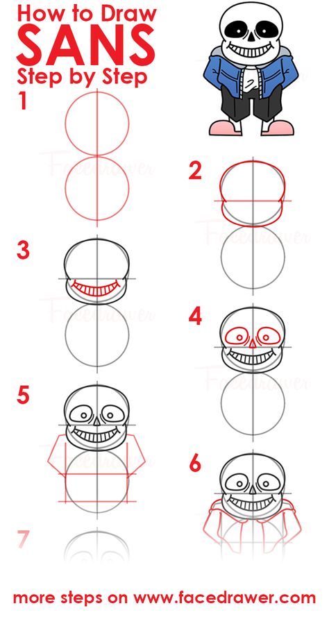 I can teach you how to draw Sans from Undertale step by step Sans Tutorial, Sans Drawing Reference, Sans Eyes Drawing, Sans Head Drawing, How To Draw Sans Undertale, How To Draw Sans Head, How To Draw Sans, Easy Drawing Steps, Drawing Body Poses