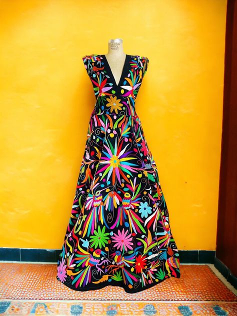 This Womens Dresses item by ArteOtomi has 137 favorites from Etsy shoppers. Ships from United States. Listed on 31 Dec, 2023 Luxury Multicolor Embroidered Dress For Traditional Ceremonies, Traditional Colombian Dress Pattern, Charro Mexican Wedding Dress, Folklorico Dresses Party, Traditional Mexican Dress Long, Chiapas Dress Camelia Mexican Boutique, Jalisco Dress Wedding, Mexican Wedding Dress Couture Candy, Mexican Women Tradional Dresses