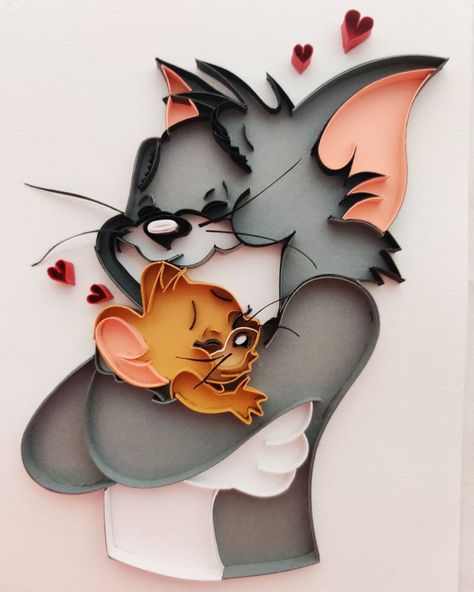 Quilling Techniques, Quilling Art, Tom And Jerry, Paper Quilling, Your Pet, This Summer, Paper Art, Pet, Instagram