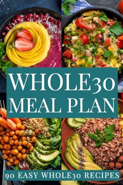 Whole 30 Meal Plan A full 30 days of Whole30 recipes! Take on the Whole 30 challenge with 90 Whole 30 recipes for breakfast, lunch, and dinner. Delicious crockpot Paleo recipes that are designed to help you lose weight with an easy to follow menu & beginners guide to the Whole 30 diet. Crockpot Paleo Recipes, Whole30 Meal Plan, Paleo Crockpot Recipes, The Whole 30, Whole 30 Challenge, Whole 30 Meal Plan, Easy Whole 30 Recipes, 30 Challenge, Dinner Keto