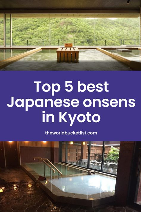 Here are the best Japanese Onsens around the hot spring hot spot of Kyoto. Kyoto Onsen, Onsen Kyoto, Japanese Onsen, Cosy Lounge, Outdoor Baths, Beauty Water, Healing Waters, Public Bath, Long Flights