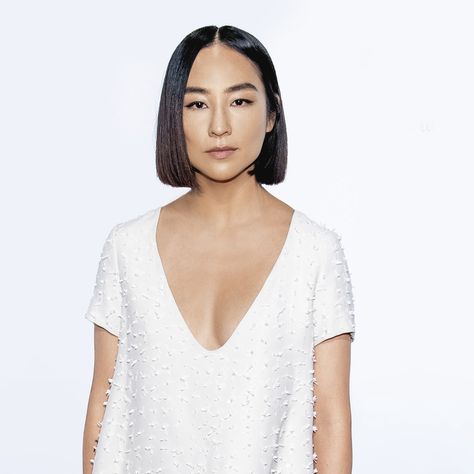 Greta Lee Hair, Greta Lee Style, Greta Lee, Chin Length, Lee Young, Chin Length Hair, Hello Fashion, Men Stylish Dress, Haircuts For Medium Hair