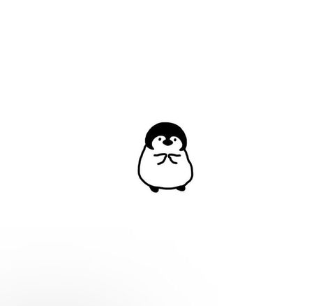 lil penguin doodle Cute Small Easy Doodles, Penguin Drawing Easy, Penguin Doodle, Character Design Concept Art, Penguin Tattoo, Cute Small Drawings, Tier Tattoo, 심플한 그림, Penguin Drawing