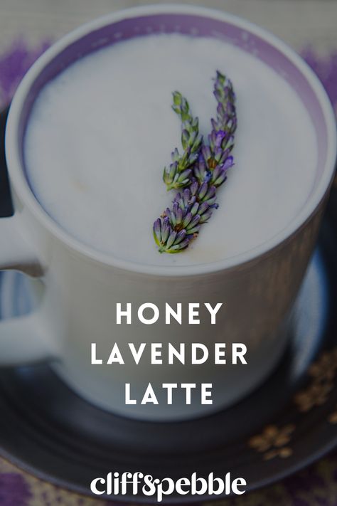 Summer is here, and it's the perfect time to try out some new and exciting coffee recipes. If you're a fan of floral and sweet flavors, then you'll love this Honey Lavender Latte Recipe. With the combination of honey and lavender, it's the perfect balance of sweet and aromatic flavors, making it an ideal coffee drink for hot summer days. Lavender Extract Recipes, Lavender Milk Tea, Honey Lavender Latte, Lavender Latte Recipe, Lavender Ideas, Honey And Lavender, Lavender Powder, Lavender Milk, Lavender Latte