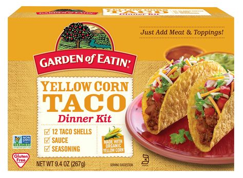 Garden of Eatin' Yellow Corn Taco Dinner Kit, 12 Count *** Read more at the image link. (This is an affiliate link) Healthy Recipes Dinner Clean Eating, Corn Taco Shells, Taco Kit, Dinner Clean Eating, Corn Taco, Eating Tacos, Taco Dinner, Taco Shells, Dehydrated Onions