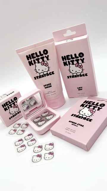 Hello Kitty Star Face, Hello Kitty Stuff To Buy On Amazon, Cute Stuff To Buy On Amazon, My Wishlist Ideas, Hello Kitty Skin Care, Hello Kitty Cosas, Birthday List Ideas, Random Things To Buy, Wishlist Ideas Aesthetic