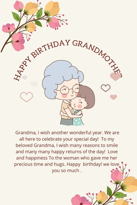 Greeting Card For Grandma, Happy Birthday For Grandma, Thank You Grandma, Happy Birthday Card For Grandma, Happy Birthday Nani, Birthday Quotes For Grandma, Happy Birthday Grandmother, Happy Birthday Grandma Card, Birthday Wishes For Grandma