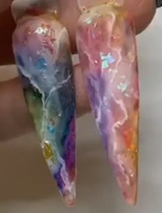 filename:- transparent glitter-alcohol ink. rainbow nails Alcohol Ink Nails, Ink Nails, White Gel Polish, Rainbow Nails, Alcohol Inks, Stamping Plates, Alcohol Ink, Gel Polish, All Products