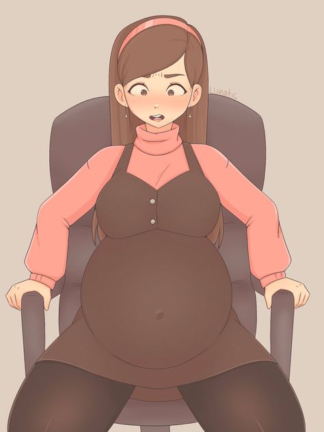 Pregnant Cartoon, Pregnancy Drawing, Big Pregnant, Anime Pregnant, Belly Art, Female Anatomy Reference, Ajin Anime, Pregnancy Art, A Pregnant Woman