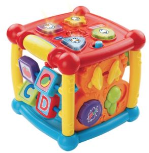 VTech Busy Learners Activity Cube for $9.08 (BEST price!) Vtech Baby Toys, Activity Cube Baby, Kids Learning Toys, Vtech Baby, Best Baby Toys, Baby Activity Center, Activity Cube, Cube Toy, Developmental Toys