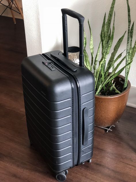 Away Carry-On Suitcase & Travel Backpack Review - Adventures in Gourmet Suit Cases Travel, Suitcases Travel, Cowgirl Style Outfits, Suitcase Travel, Travel House, Large Suitcase, Suitcase Bag, Luggage Bags Travel, Backpack Reviews