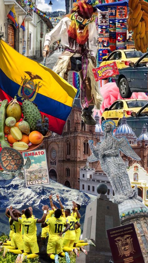 #myfirstshuffle Ecuador Aesthetic Wallpaper, Ecuador Wallpaper, Ecuador Aesthetic, Football Celebrations, Latino Culture, Travel Collage, Ecuador Travel, Crystal Vibes, Honey Moon