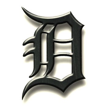 The D Trucker Tattoo, Detroit Tattoo, Old English D, Jordan Logo Wallpaper, Graffiti Lettering Fonts, D Tattoo, Old English Font, Black And White Stickers, Tattoo Lettering Fonts