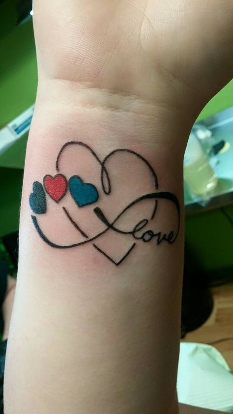 Polyamory tattoo Polyamory Tattoo Ideas, Throuple Tattoo Ideas, Polyamory Tattoo, Poly Tattoo, Minimal Tattoo Designs, Tiny Flower Tattoos, Minimal Tattoo Ideas, Name Tattoos For Moms, Mom Daughter Tattoos