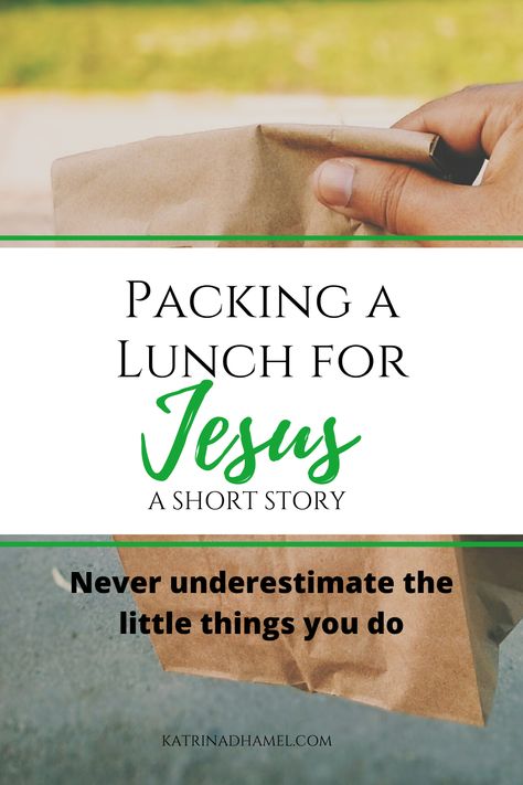 Short Inspirational Christian Stories, Christian Stories Inspirational, Christian Short Stories, Devotion Ideas, Packing A Lunch, Short Devotions, Tired Mama, Lightbulb Moment, Bible Object Lessons