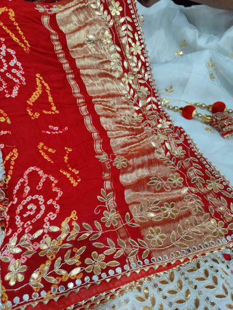 Size - Lehenga Full stitched approx 42 size, Size customisation possible on order. , Blouse unstitched same concept as lehenga Dupatta - Pure Gaji Silk, Ghatchola Gotapatti Work Lehenga - Pure Uppada Silk, zardozi Gotapatti Lehenga Blouse - Zardozi Gotapatti Work Style - Jaipuri Ghatchola Washcare - Dry Wash KCPC Exclusive Limited Edition Dispatch time :- 20 days Gotapatti Lehenga, Gotapatti Work, Lehenga Dupatta, Work Lehenga, Lehenga Blouse, Work Style, Work Fashion, Lehenga, Limited Edition